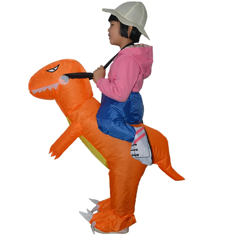 2018 Праздничная карнавальный костюм динозавра ковбой надувные костюмы смешные