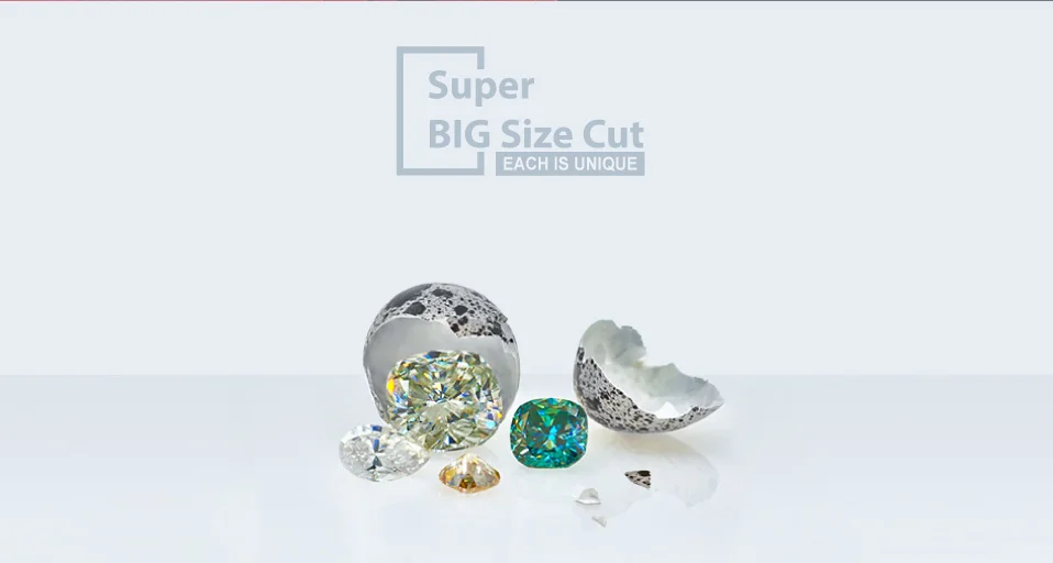 GIGAJEWE в форме сердца желтоватый синтетический Муассанит 3.5ct 10 мм драгоценный камень изготовление ювелирных изделий Настройка подарки для девушки