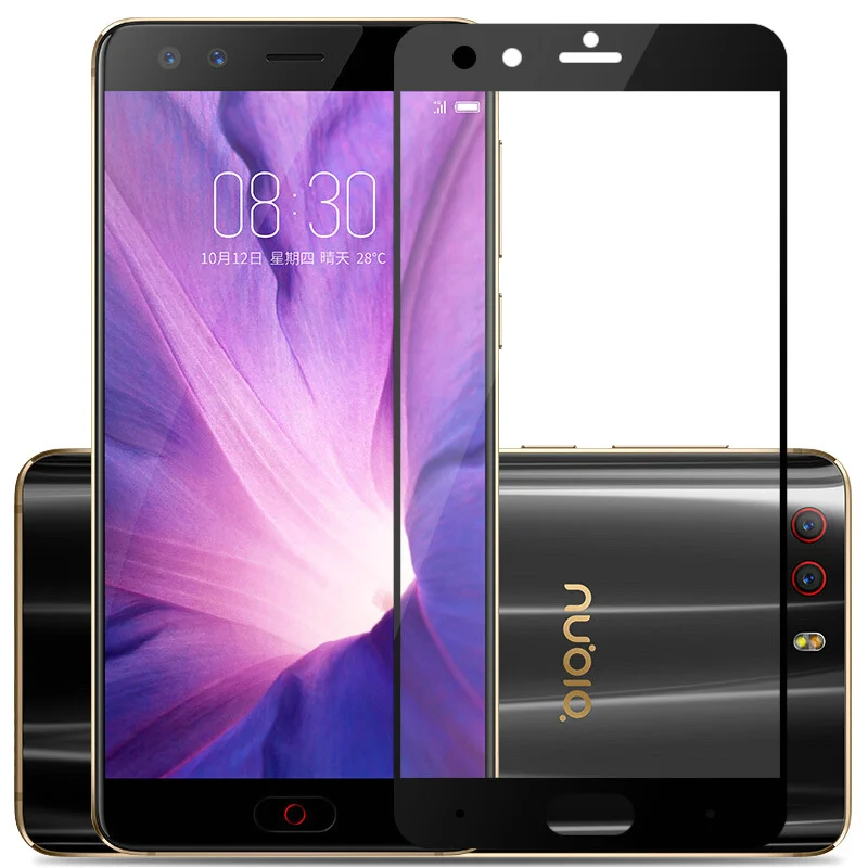 Закаленное 3d стекло для ZTE Nubia Z17 Mini S полноэкранная Взрывозащищенная защитная