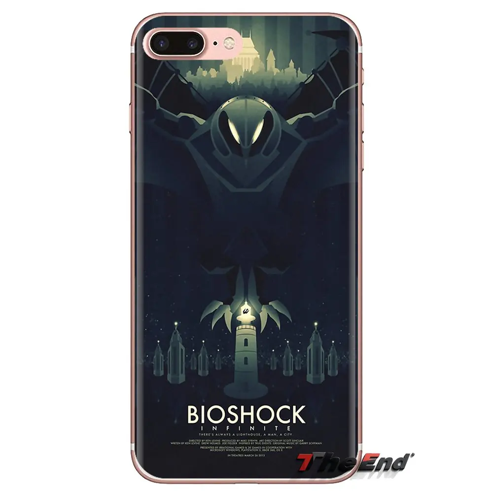 Soft Transparent Shell Covers bioshock For Huawei Nova 2 3 2i 3i Y6 Y7 Y9 Prime Pro GR3 GR5 2017 2018 2019 Y5II Y6II |