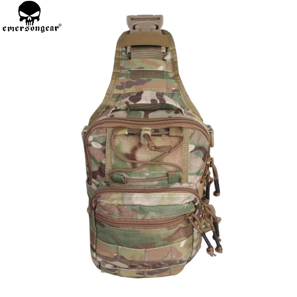 EMERSONGEAR тактический EDC мешок из кордуры Военный Спортивный Ровер слинг сумка нагрудная Сумка для кемпинга пешего туризма треккинга EM8340