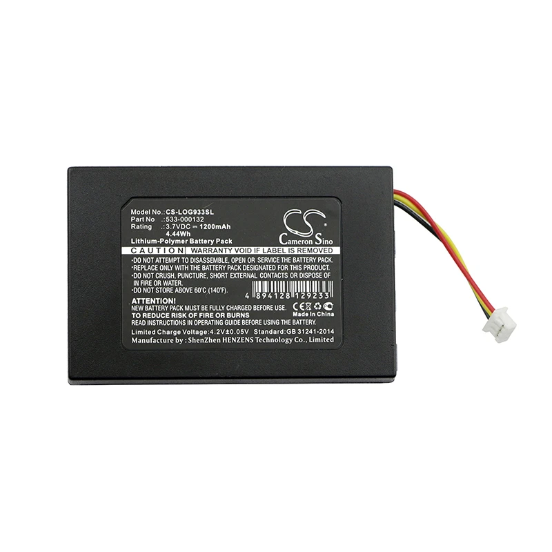 Аккумулятор Cameron Sino 1200 мАч для батарей LOGITECH G533 G933 533-000132 | Мобильные телефоны и