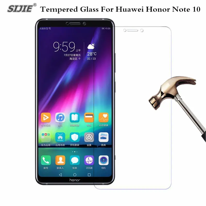9H закаленное стекло для Huawei Honor Note 10 экран защитный смартфон 2018 глобальная версия