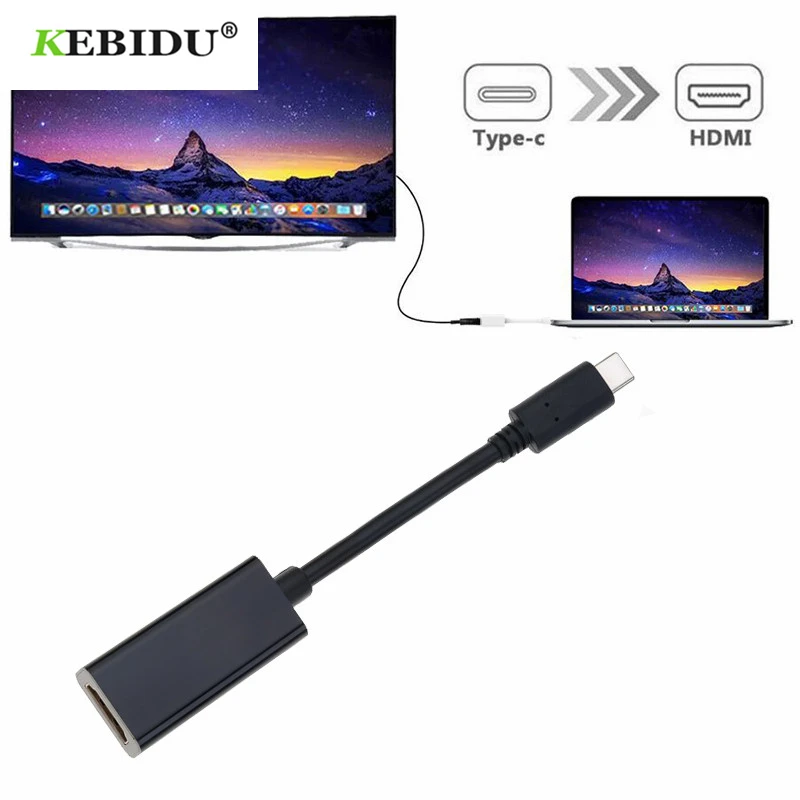 Адаптер с USB C на HDMI 4K 60 Гц Тип 3 1 Для Samsung S9/8 Plus HTC HUAWEI LGG8|Кабели HDMI| |
