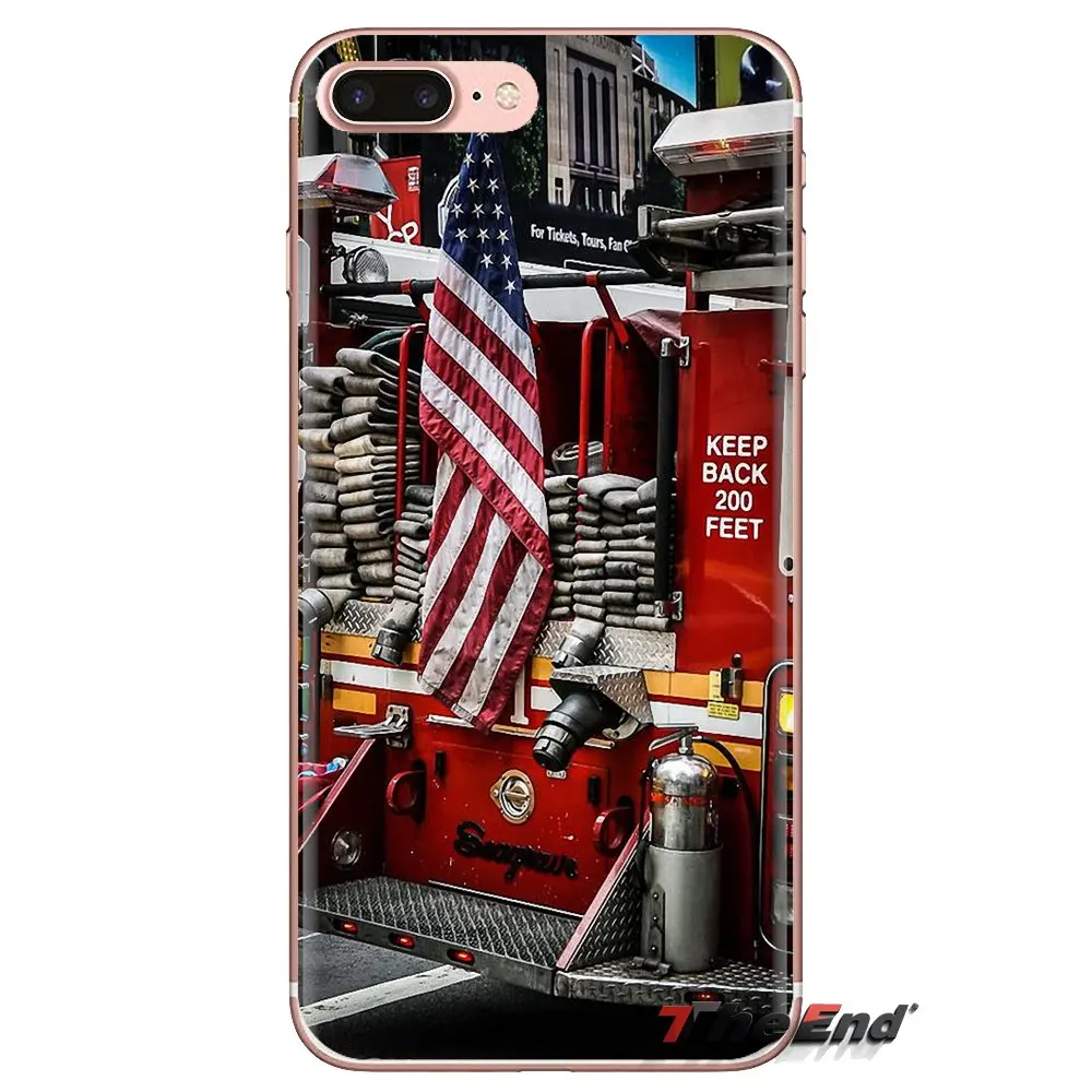 Transparent TPU Shell Cases firetrucks pictures Fire Truck For iPod Touch Apple iPhone 4 4S 5 5S SE 5C 6 6S 7 8 X XR XS Plus MAX |