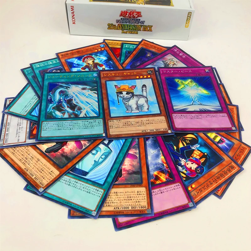 Yu-Gi-Oh! 20th Юбилей возраста коллекция упаковке полная вспышка вспышки пакет карточная игра Аниме игра юджиох карты AP02 20AP
