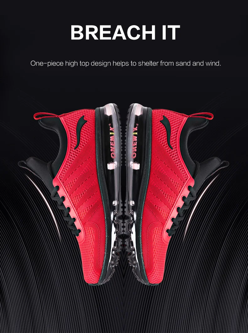 ONEMIX мужские кроссовки Atheltic обувь для мужчин Высокая спортивная обувь синие уличные кроссовки сетка дышащая прогулочная обувь спортивная