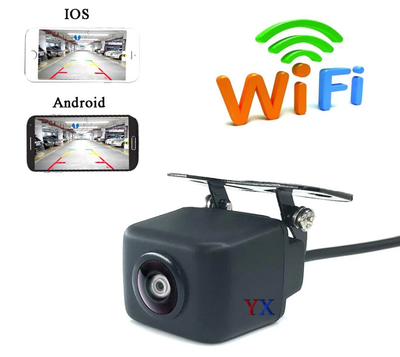 Koorinwoo последняя CCD Wifi Автомобильная боковая/передняя/камера заднего вида для IOS и Android мобильный телефон прикуриватель для заднего хода