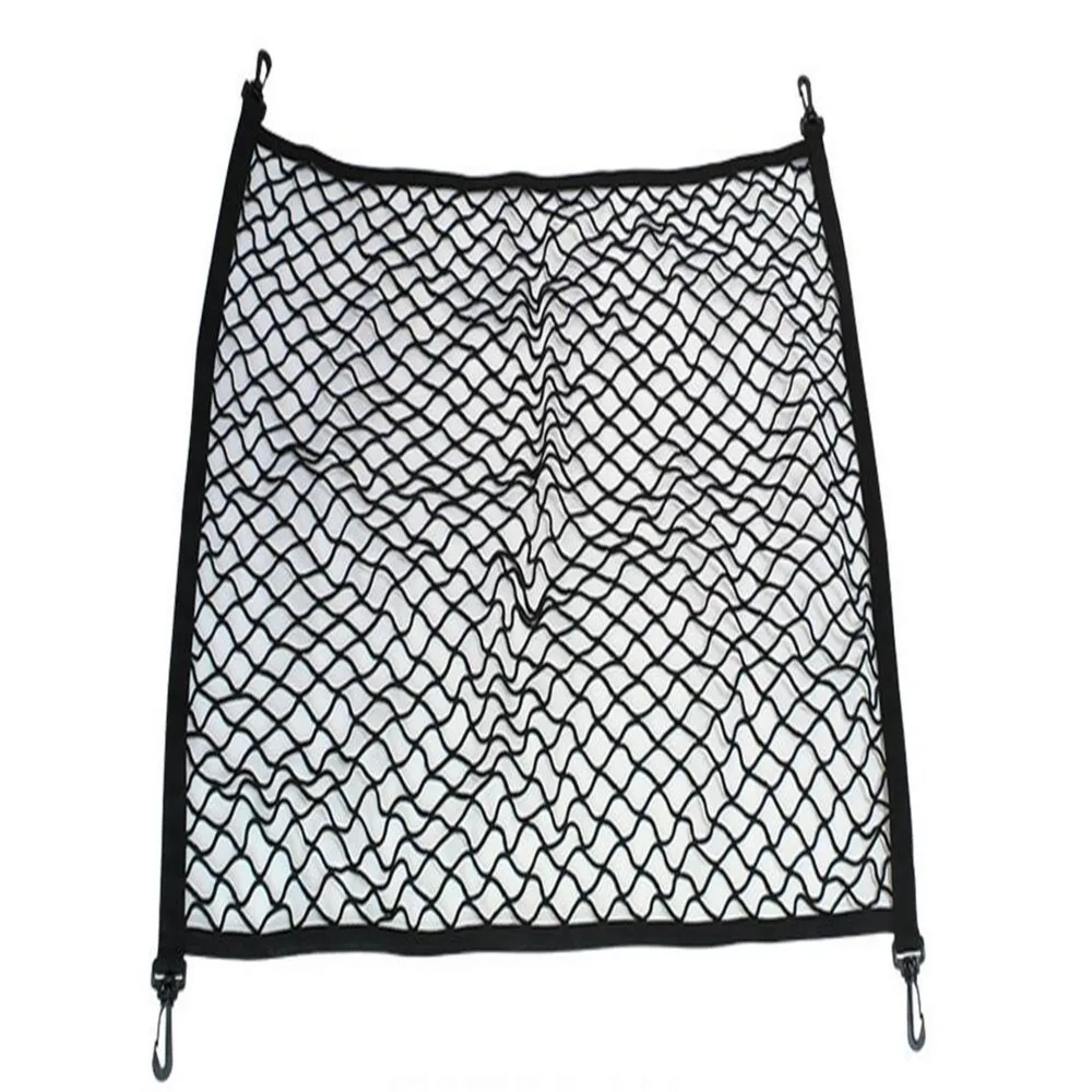 4 крючка Универсальный Автомобильный багажник Грузовой сетчатый органайзер для