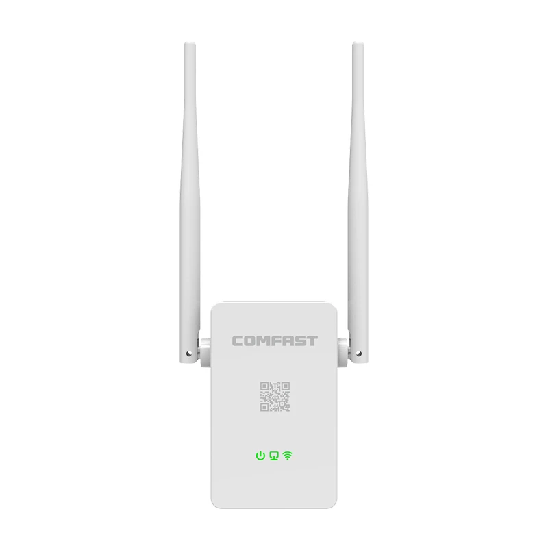 Новый! Обновлено Comfast Wireless WIFI Маршрутизатор Повторитель 300 М 2 * 5dBi Антенна Wi-fi