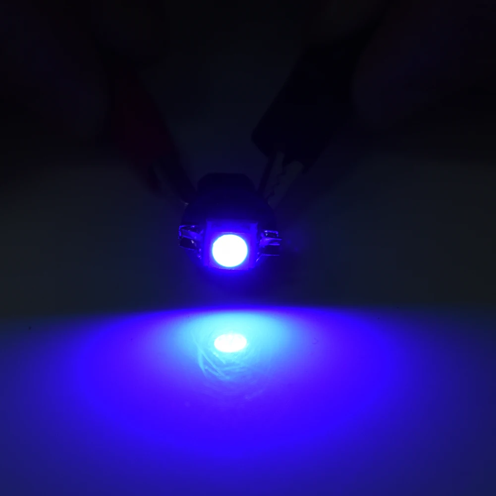1 шт. T5 B8.5D 1Smd 5050 Светодиодный индикатор для чтения Синий Белый Красный холодный