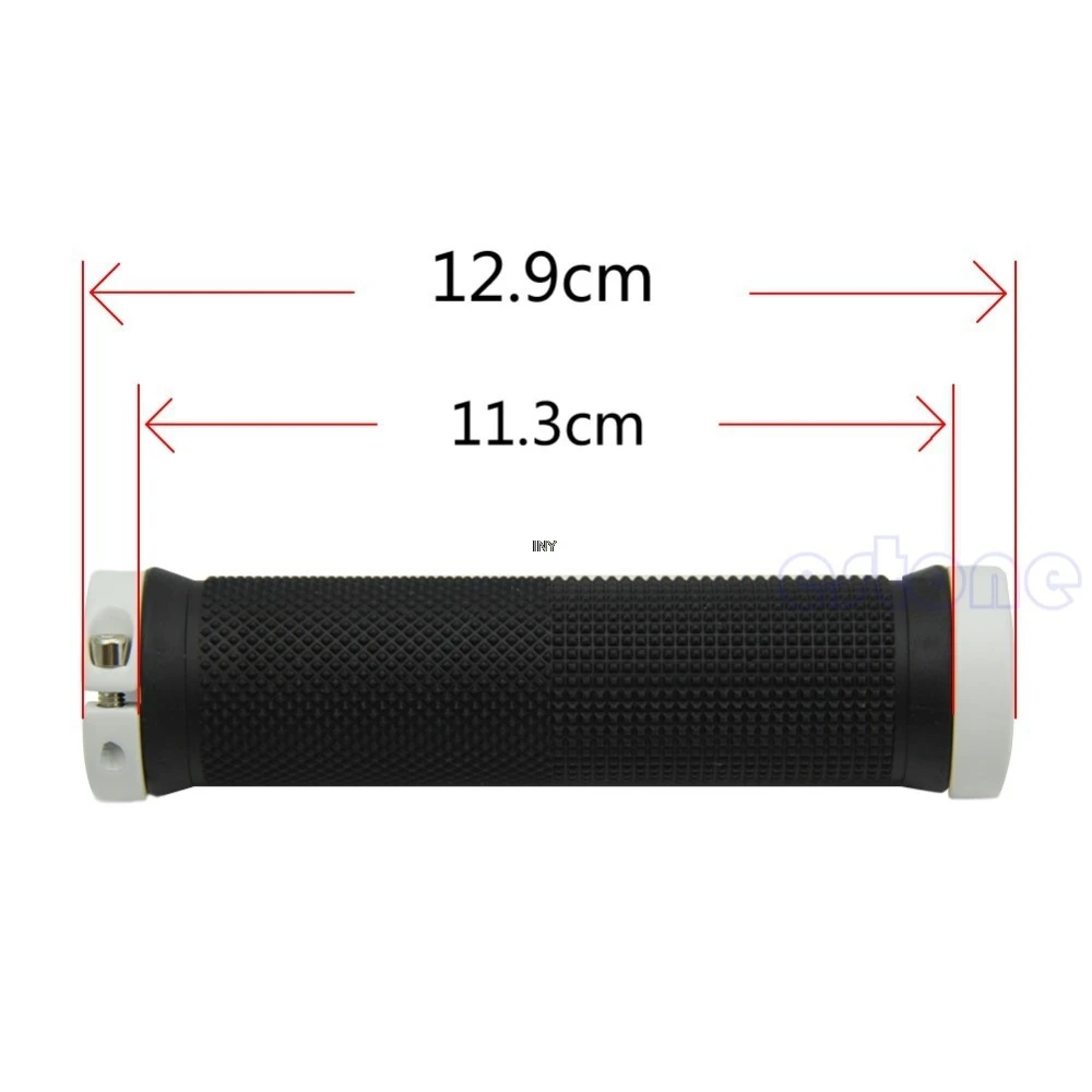 1 пара Противоскользящий руль велосипедный замок на ручке для велосипеда