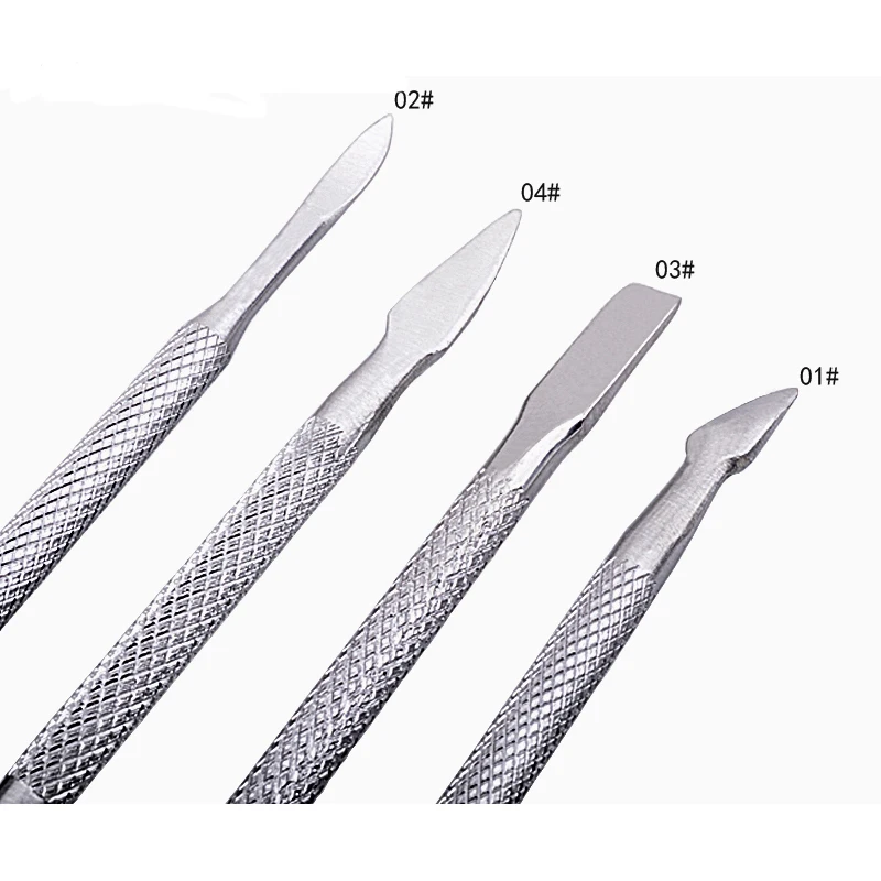 4 из нержавеющей стали для удаления кератина двухсторонний палец омертвевшая