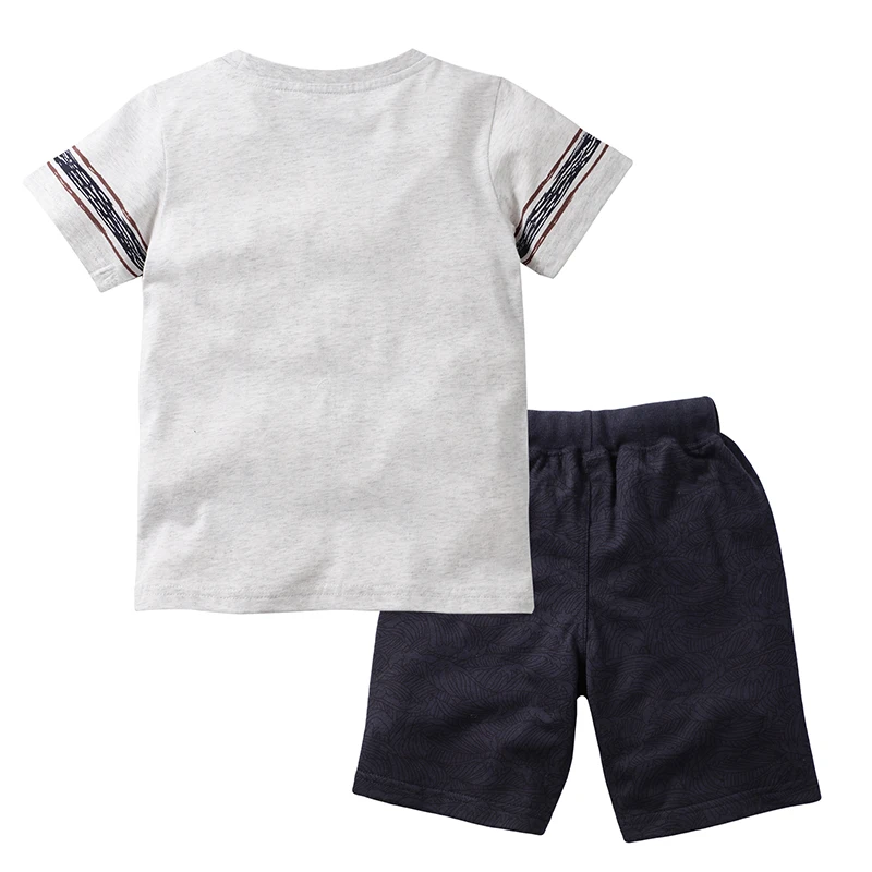 Комплект летней одежды для мальчиков белая одежда комплект с героями