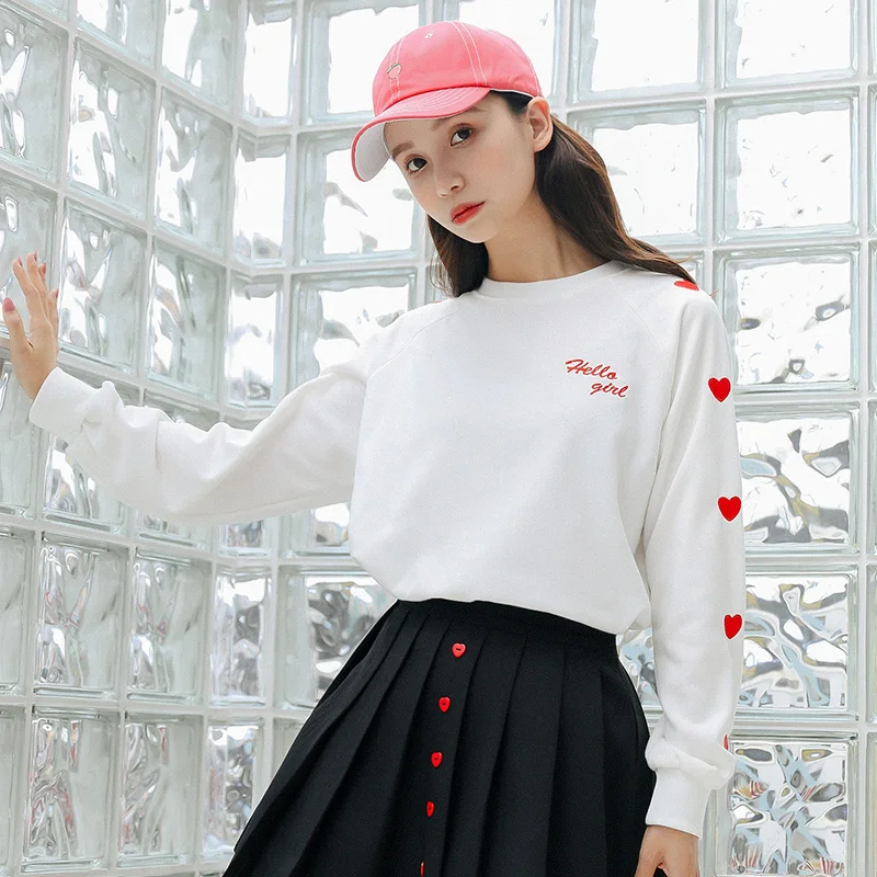 Harajuku kawaii корейский свитер для женщин Весна 2020 осень мода личности милый в форме
