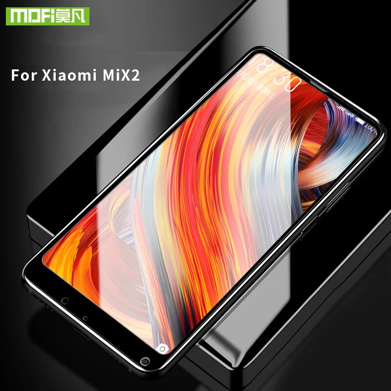 Xiaomi mi x 2 закаленное стекло 0,26 мм 2.5D Взрывозащищенная полноэкранная защита Mofi xiaomi mi x 2 пленка для mi x2 стекло 5,99
