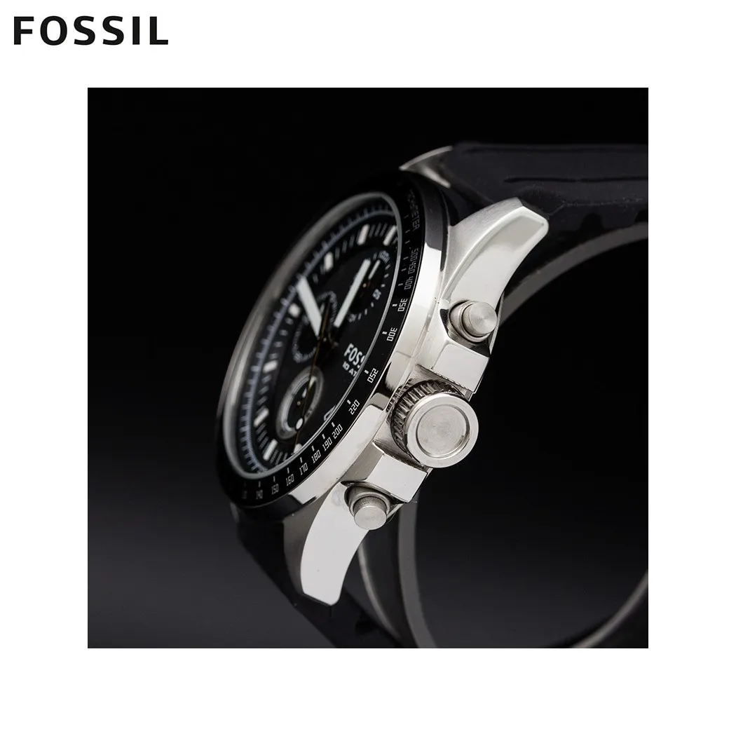 Наручные часы Fossil CH2573IE мужские с кварцевым хронографом на пластиковом