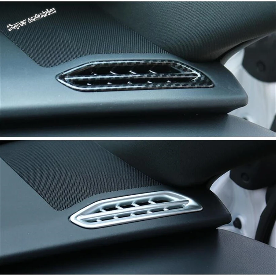 

Accessories Interior Dashboard Air Conditioning AC Outlet Vent Cover Trim 2 Pcs ABS Fit For Lexus UX 200 250H 2019 2020 2021