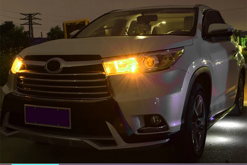 Lsrtw2017 светодиодный светильник синего цвета для toyota highlander