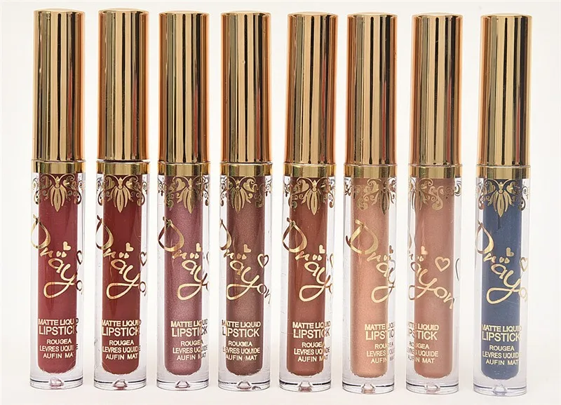 Новый макияж блестящая жидкая помада 16 цветов водостойкая матовая в