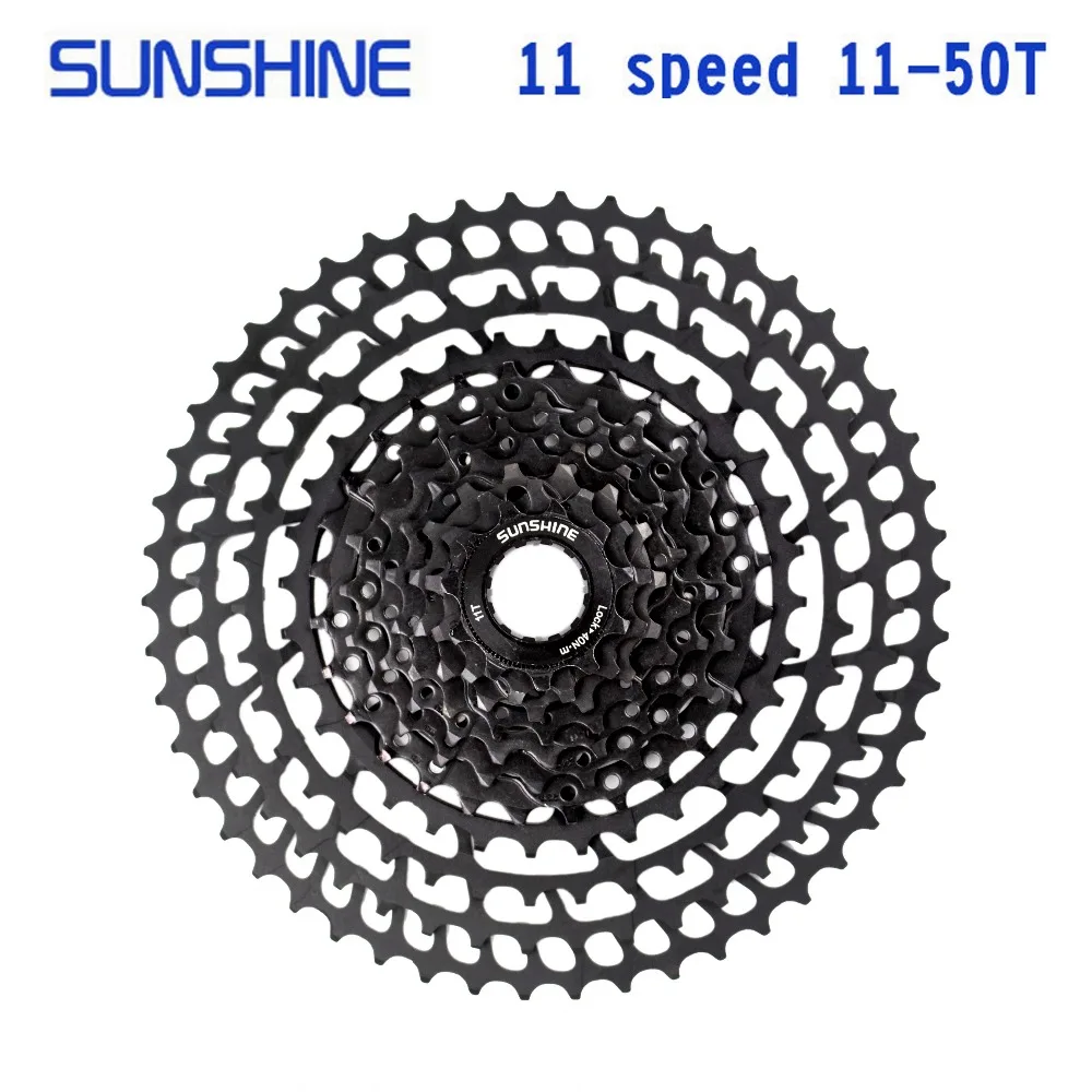 Велосипед Freewheel 365g 11 скоростной велосипед SUNSHINE 11-50T MTB wide than Bike different cassete sunracing 11-50 |