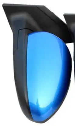 Blue Right Цвета зеркало на дверь заднего вида крышка в сборе для Chevrolet Cruze 09-15 - Цвет: Blue Right