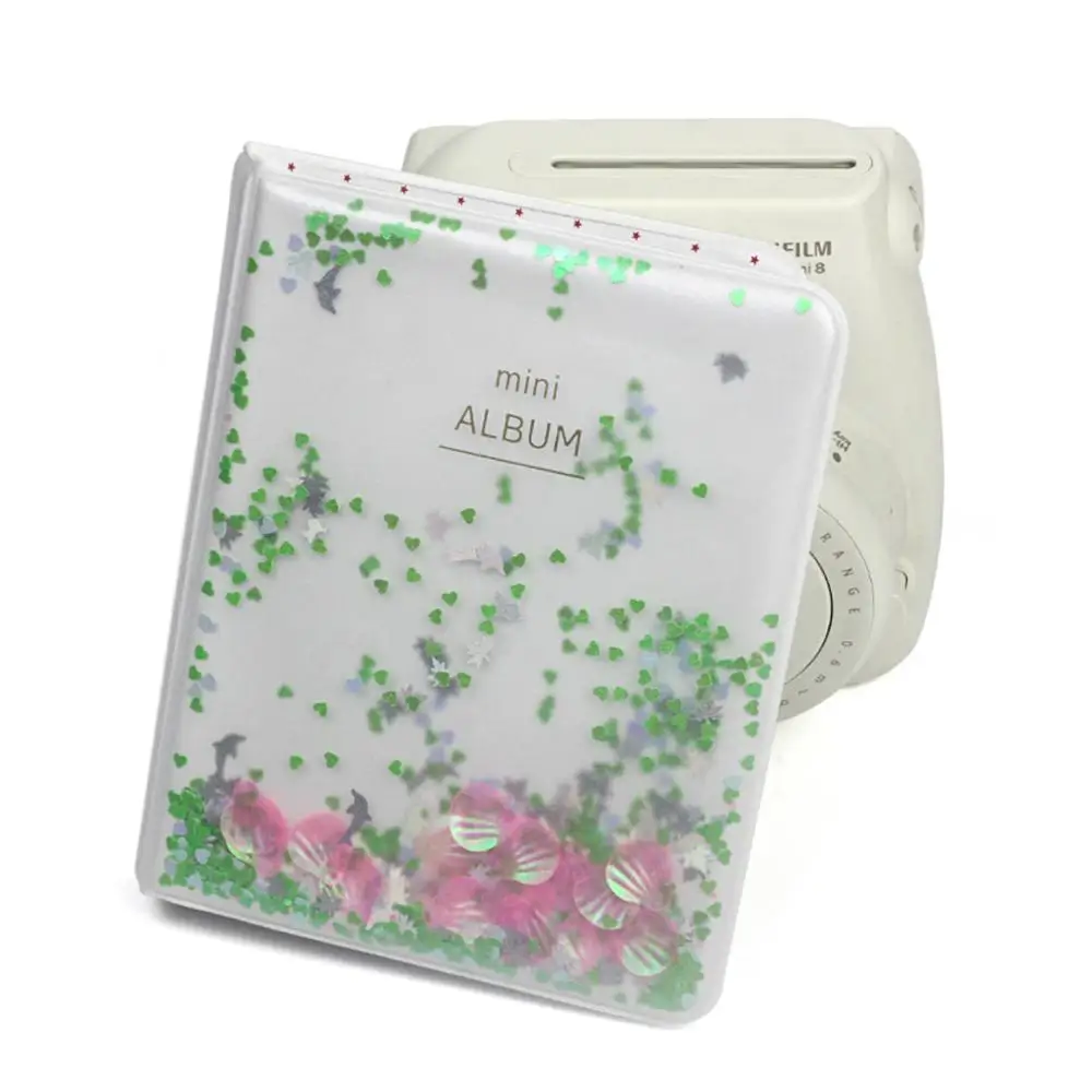 Цветной корпус 64 кармана 3 дюйма мини фотоальбом для Fuji Instax Mini 9 8 70s 25 LiPlay пленка