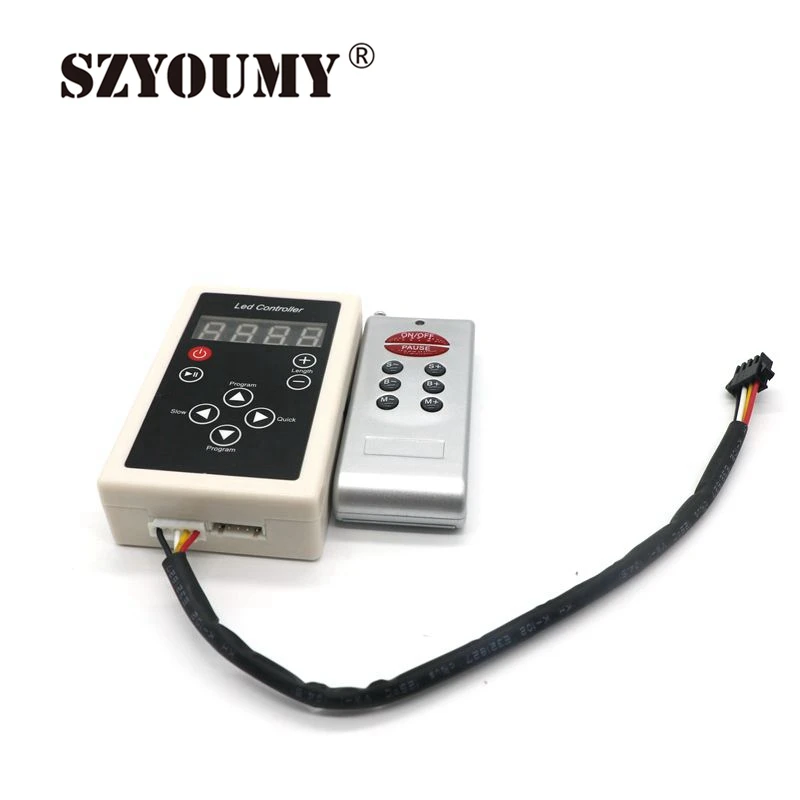 SZYOUMY горячая Распродажа 6803 RF контроллер 133 изменение волшебного цвета мечты 5050 RGB