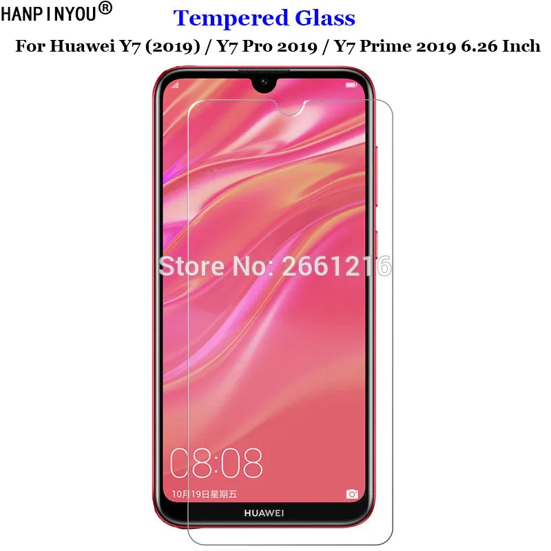 

Для Huawei Y7 Pro 2019 закаленное стекло 9H 2.5D Премиум Защитная пленка для экрана для Huawei Y7 Prime (2019)/Enjoy 9 6,26"
