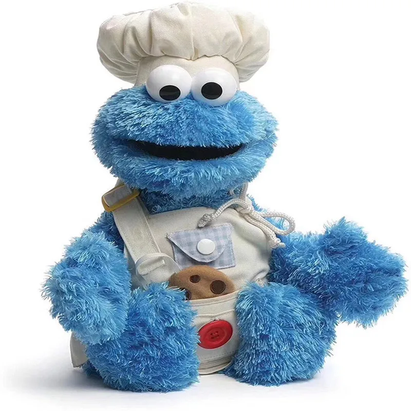 1 шт./лот большой elmo mopy cookle bigbird плюшевая кукла игрушка Рождественский подарок сумка аксессуары - Цвет: Синий