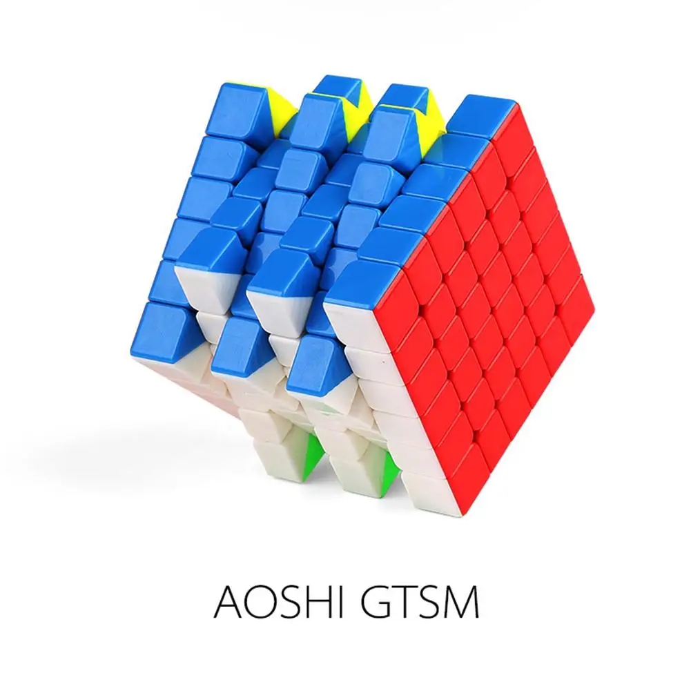 LeadingStar MOYU AOSHI GTS M 6X6 куб магнитный магический скоростной наклейка