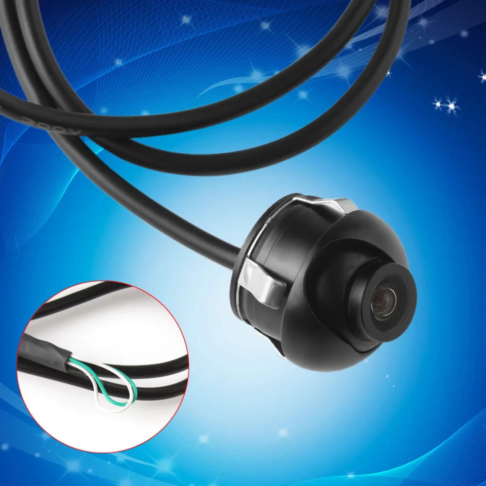 Mini CCD Night Vision 360 Degree Car Rear Front Side View Backup Camera With Mirror Image Conversion Lines | Автомобили и