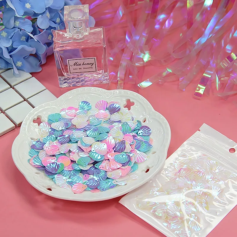 Omilut 10g симфония жемчужная раковина блестки DIY Красота ракушка грязи наполняет