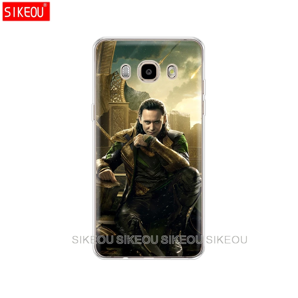 Силиконовый чехол для телефона Samsung Galaxy J1 J2 J3 J5 J7 MINI 2016 2015 prime Loki Thor|Бамперы| |