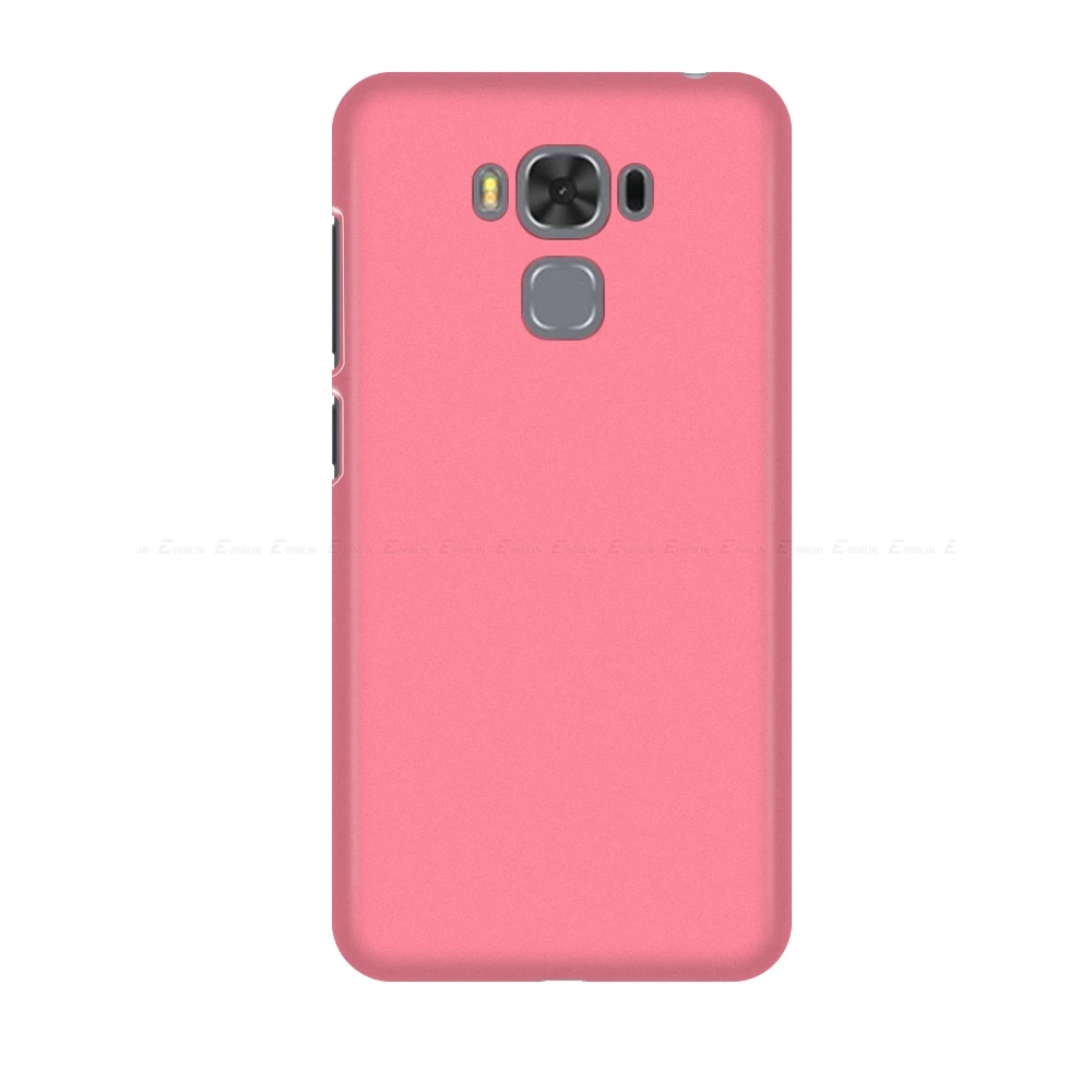 Розовый Ультратонкий матовый жесткий чехол для телефона Asus ZenFone 3S 3 Max ZC520TL ZC521TL ZC553KL ZC550KL Пластиковая Задняя крышка из поликарбоната - Цвет: Розовый
