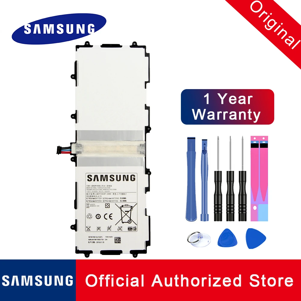 Новый аккумулятор для планшета SP3676B1A Samsung Galaxy Note 10 1 N8010 N8013 N8020 P7500 P5100 планшеты с