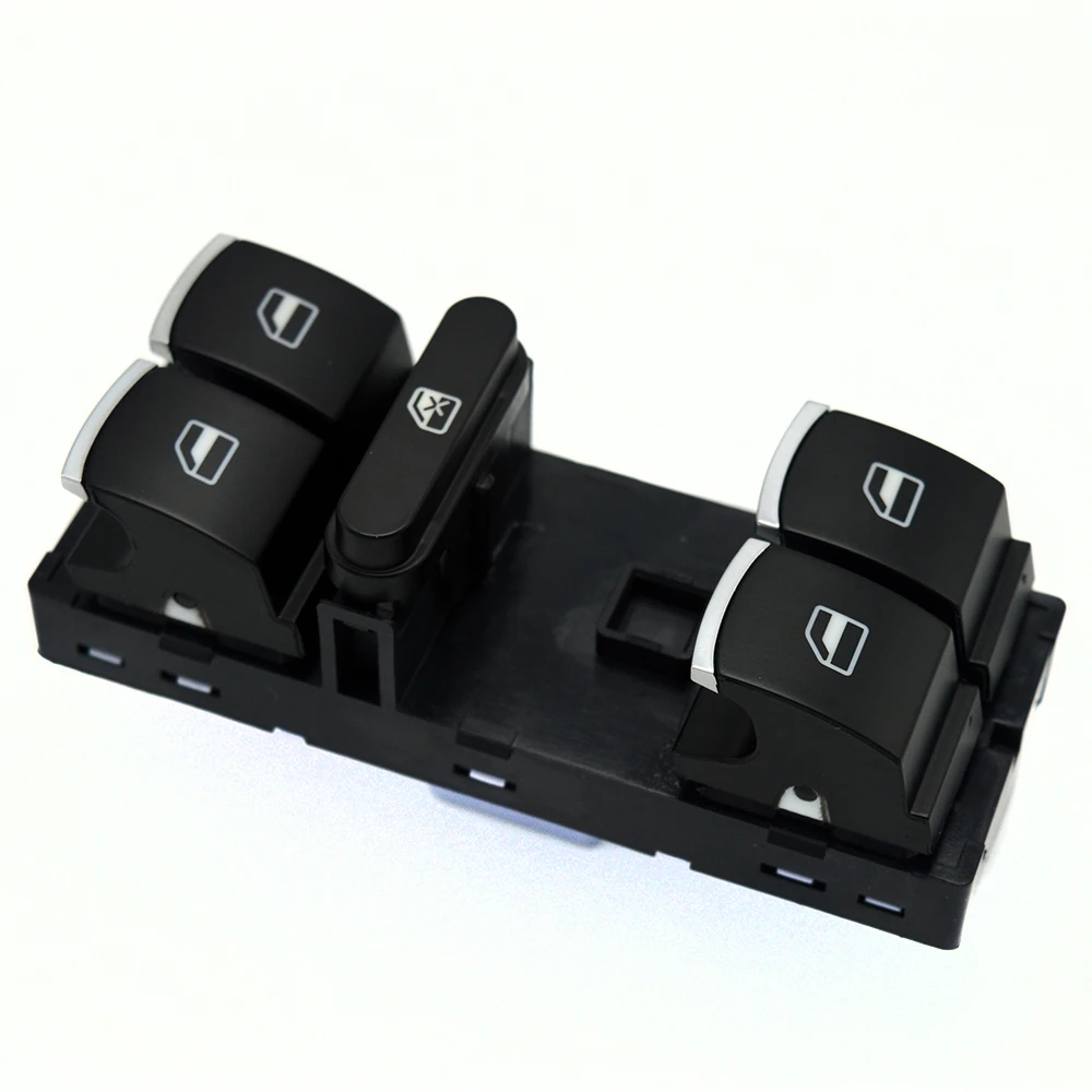 1 день! Новый хромированный переключатель окон для volkswagen VW jetta 5 6 golf &amp GTI touran tiguan