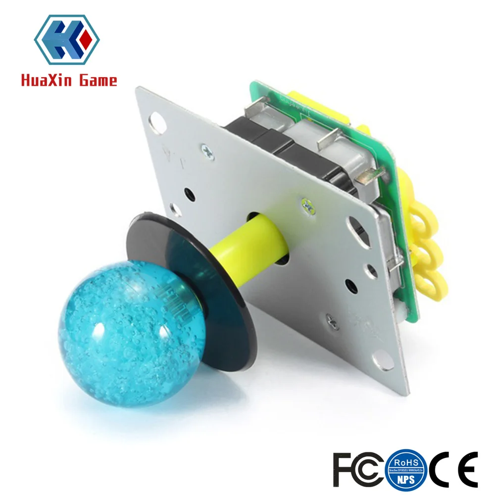 12V LED Arcade Joystick And 5Pin Cable Colorful Illuminated Switchable from 4 to 8 Way Operation for Game | Спорт и развлечения