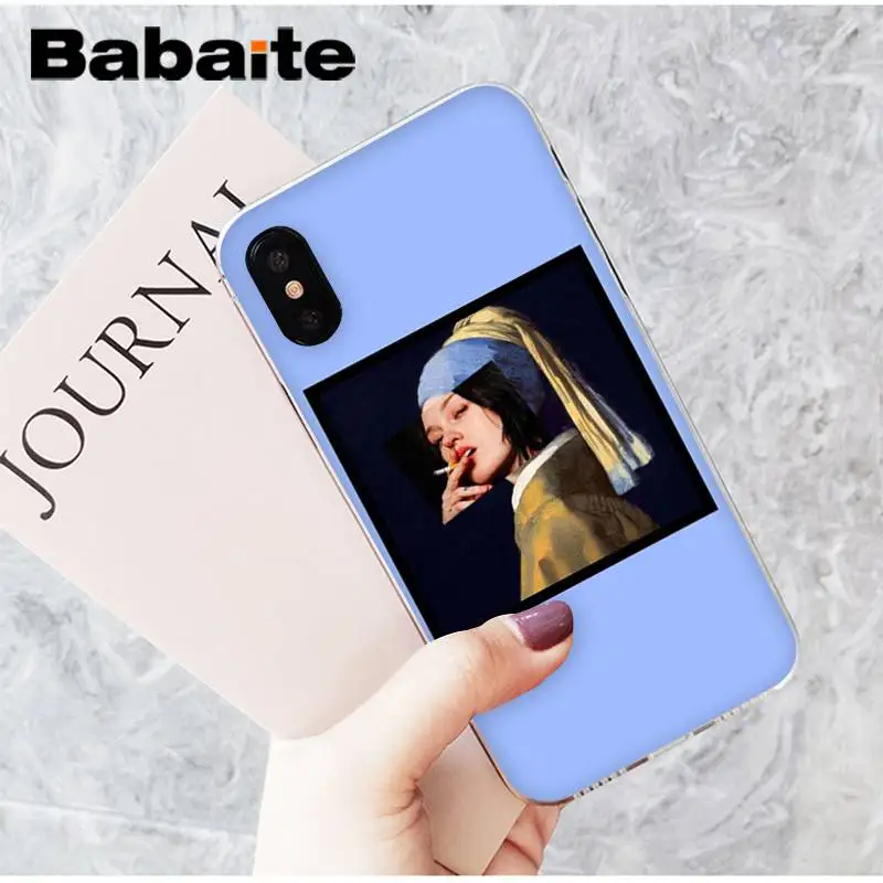 A12 Babaite Art Fresco Michelangelo создание Адама чехол для телефона для iPhone X XS 6 6S 7 7plus 8 8Plus 5 5S XR 10 11 11pro 11promax - Цвет: A12