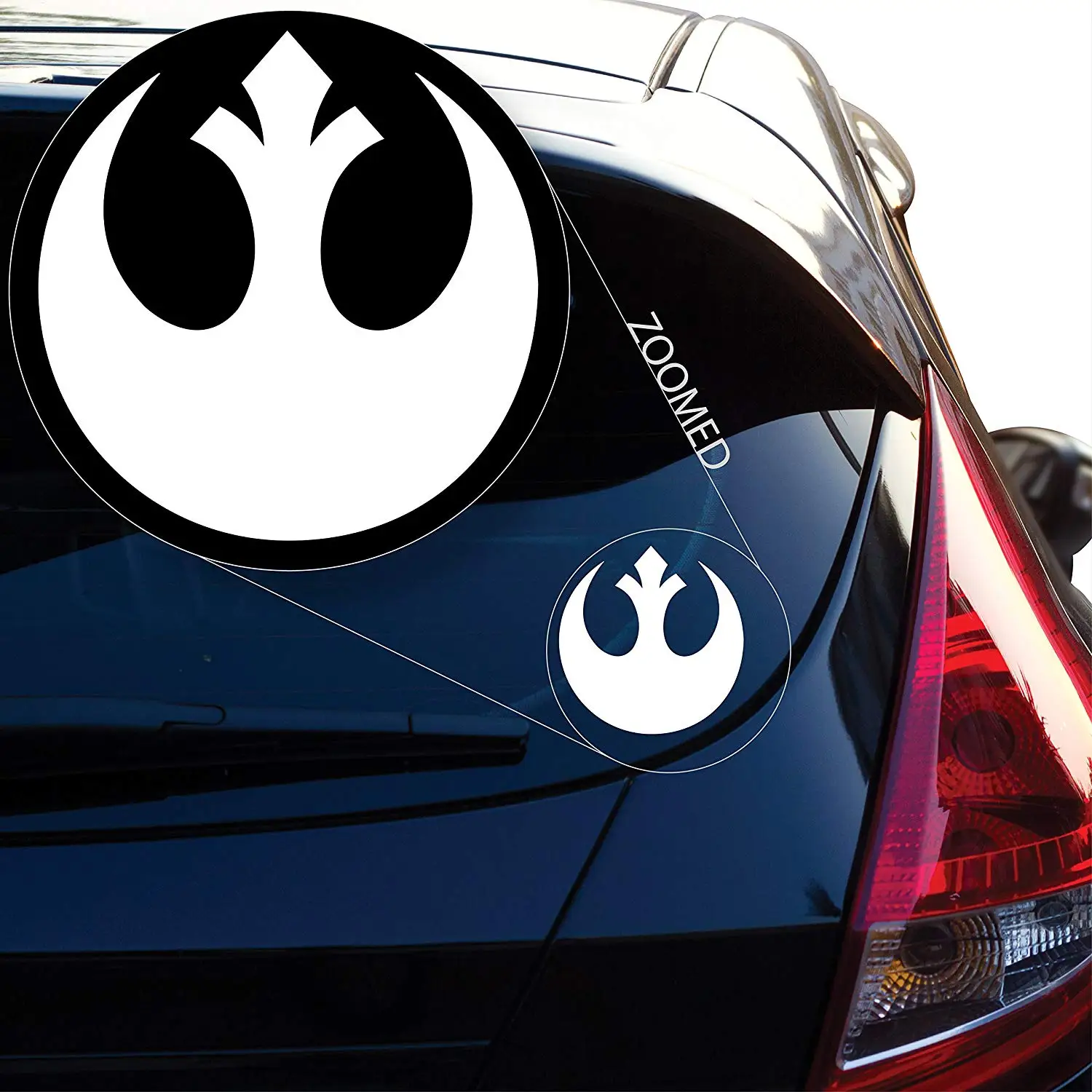 

Graphics Rebel Alliance From Starwars Decal Sticker for Car Window, Laptop and More. # 510 (4
