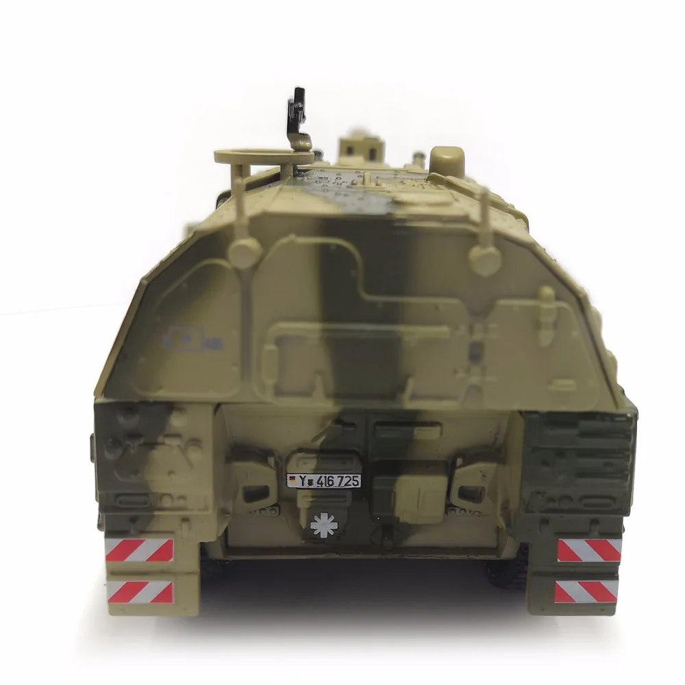 1: 72 Масштаб литой под давлением металлический военный танк модели Panzer Haubitze PzH-2000 самоходная артерия литой армейский Танк модель игрушки