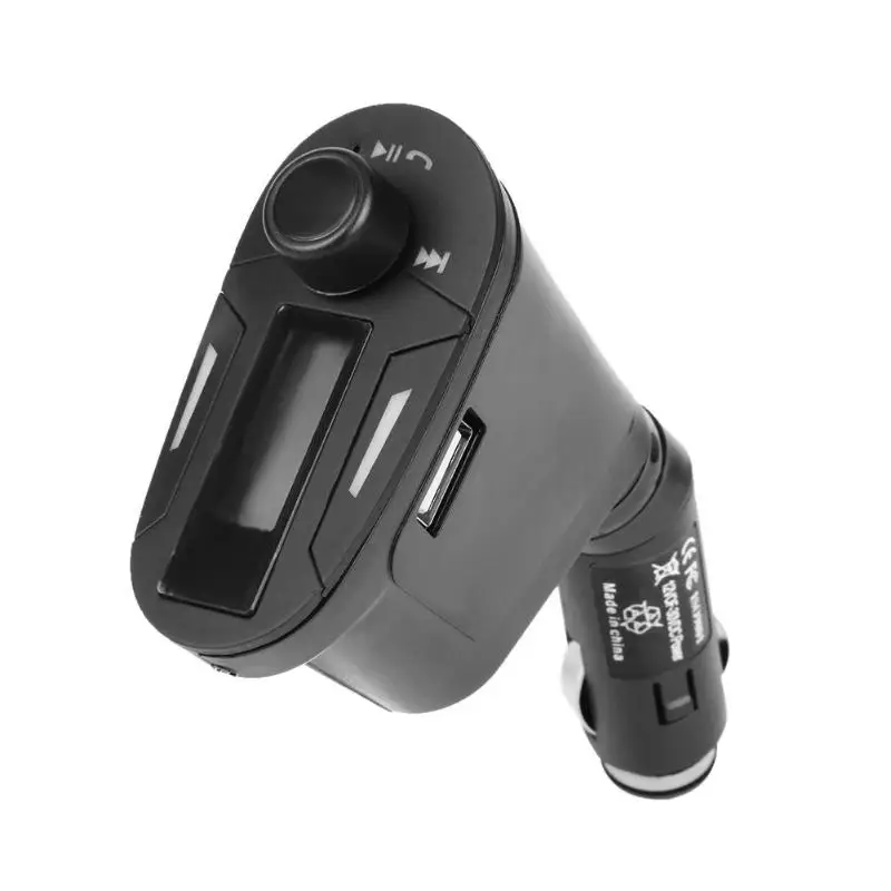 VODOOL автомобильный ЖК FM передатчик беспроводной Bluetooth MP3 аудио плеер музыкальный FM модулятор с пультом дистанционного управления Поддержка карты памяти