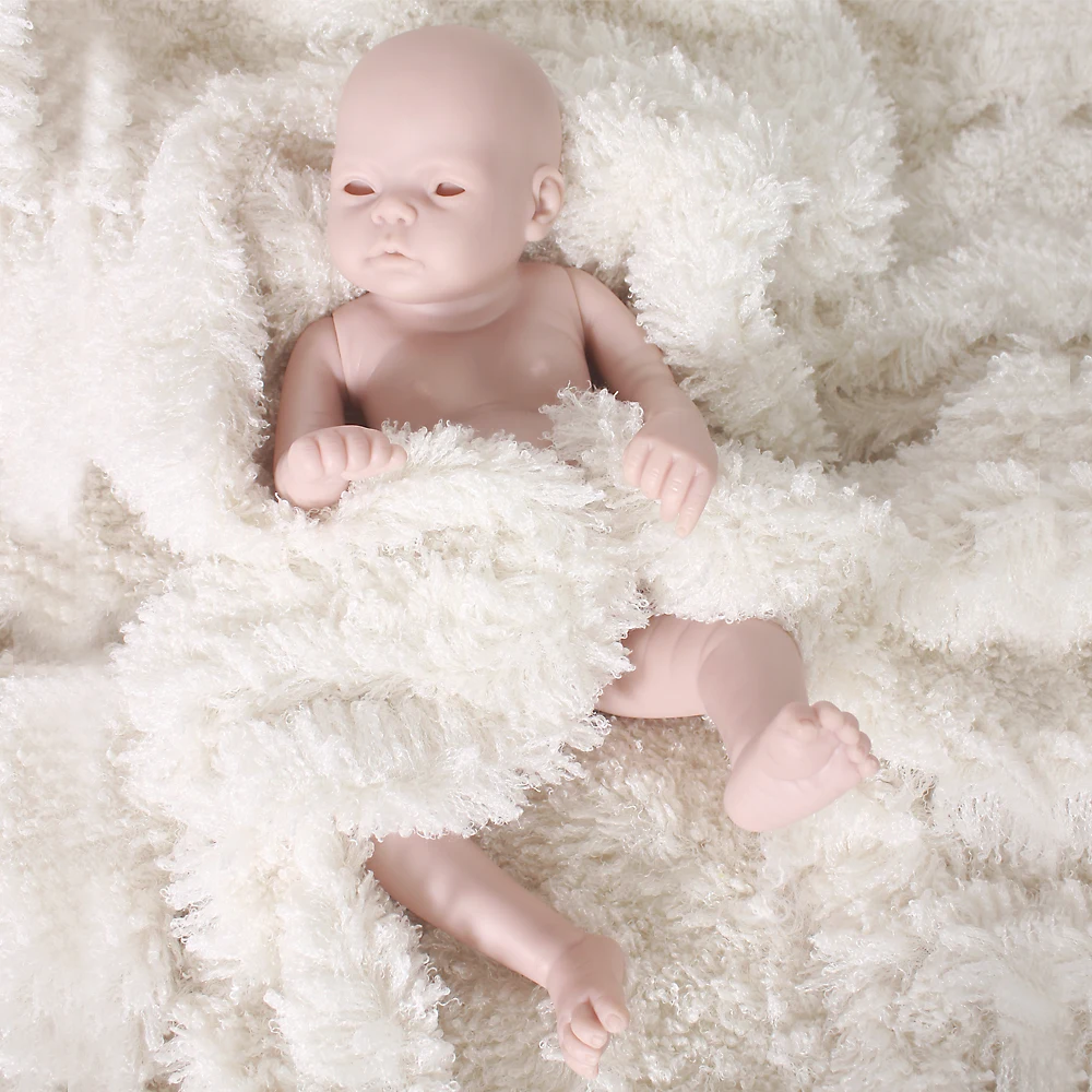 Силиконовая виниловая Кукла reborn 55 см reborn supply набор для куклы DIY пустой набор мягкая образовательная пустая кукла аксессуары смешная игрушка