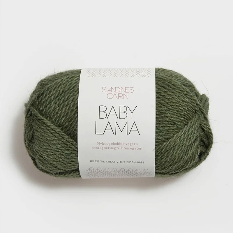 1*50 г мяч Sandnes Garn Baby Lama пряжа чистый ребенок хромой Пряжа Ручной Вязки пряжа для детских свитеров - Цвет: 9053
