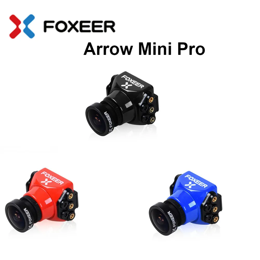 Foxeer Arrow Mini/Standard Pro FPV камера со встроенным OSD 600TVL 1/3 ''Sony Super HAD II CCD + Nextchip 2040DSP PAL/NTSC