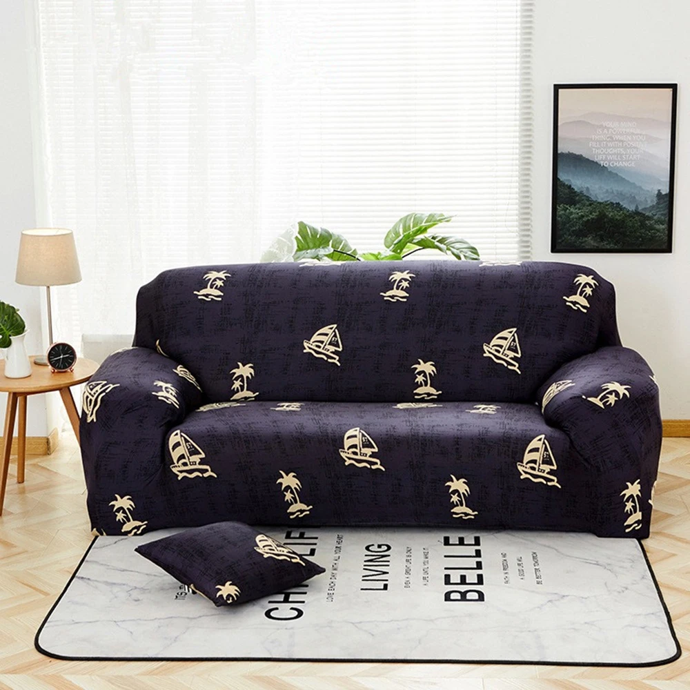 Парусная лодка Funda Sofa 3 Плаза Пальмовая Крышка для дивана секционный Cubre диван