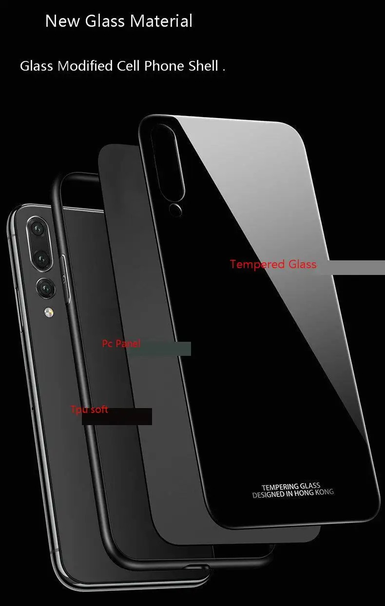 Для huawei p30 PRO Футляр Роскошные Броня противоударный ТПУ Мягкий закаленное стекло телефон чехол для huawei p30 p20 lite pro ases