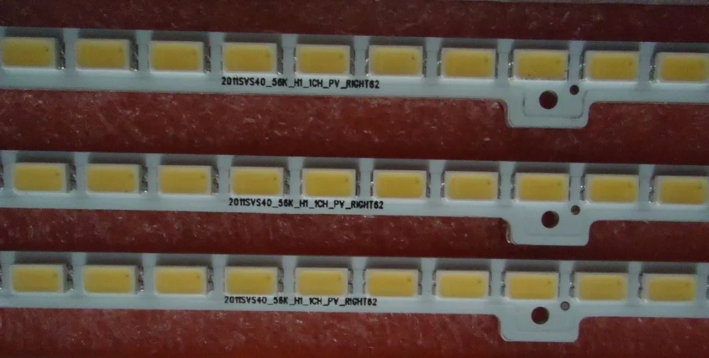 Светодиодная лента UA40D5000PR LTJ400HM03 H 2011SVS40 FHD 5K6K Right LEFT 56K H1 1CH PV2 шт./партия 440 мм 62
