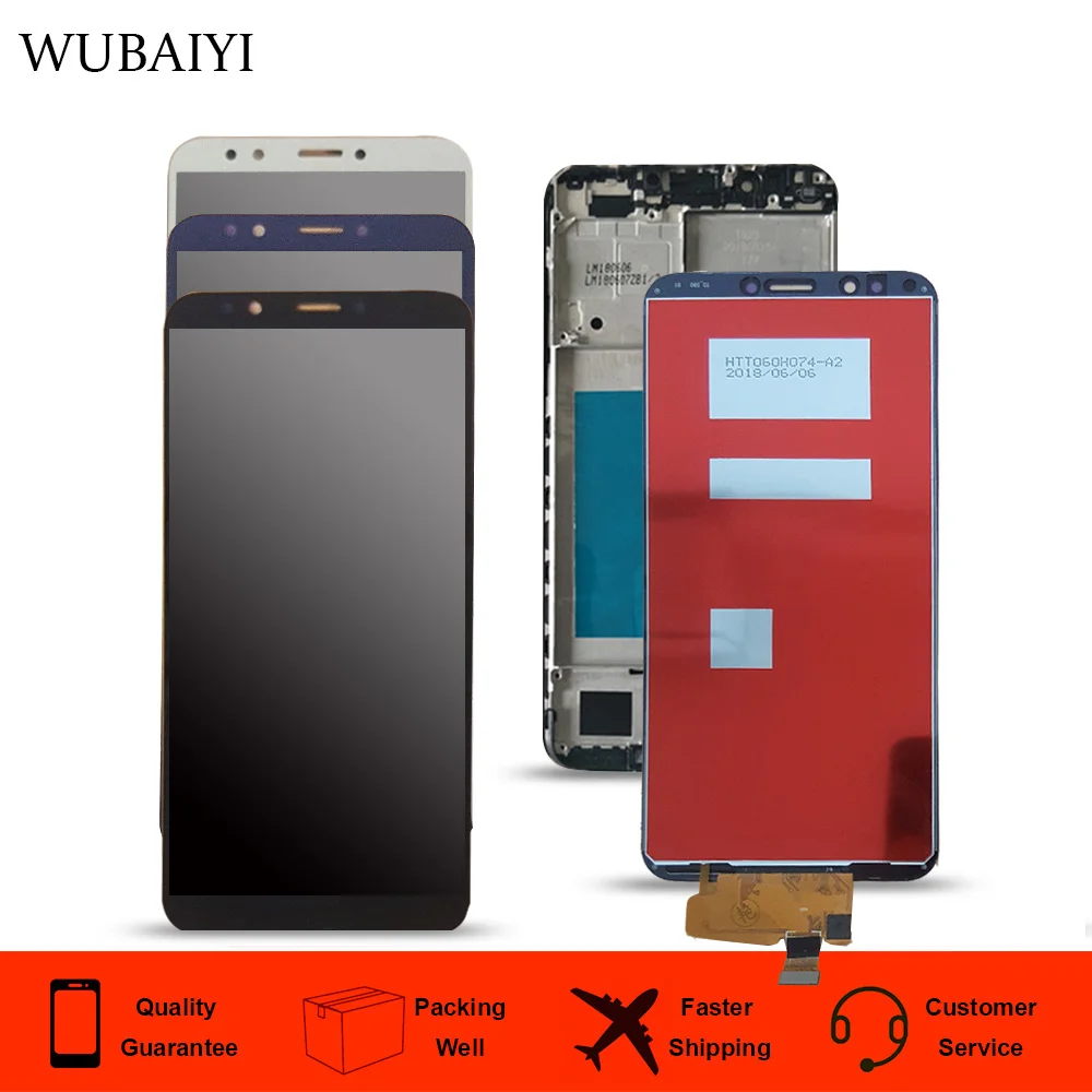 Y7 2018 ЖК дисплей Замена для Huawei 2018/Y7 Pro Prime Дисплей + Сенсорный экран планшета
