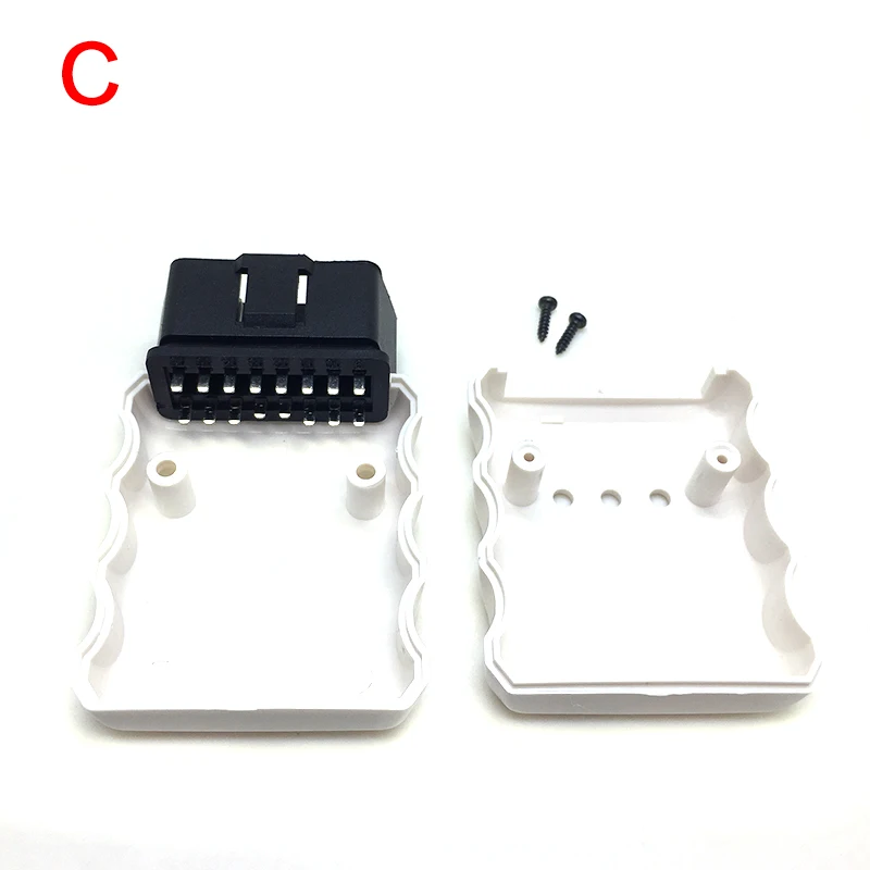 OBD2 16Pin штекер адаптера OBD OBDII EOBD J1962 OBD2 16Pin адаптер для проводки 16Pin оболочка 5 шт